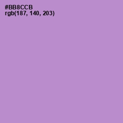 #BB8CCB - East Side Color Image