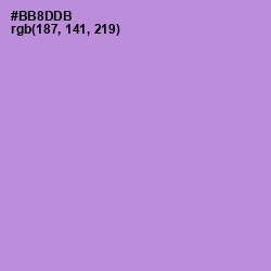 #BB8DDB - East Side Color Image