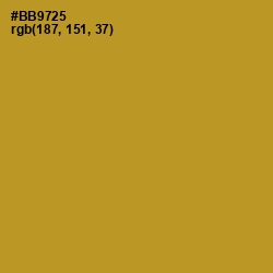 #BB9725 - Marigold Color Image