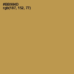 #BB984D - Muddy Waters Color Image