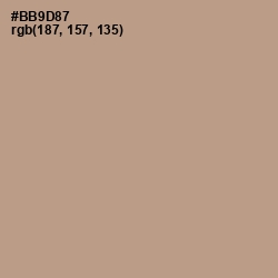 #BB9D87 - Quicksand Color Image