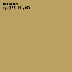 #BBA161 - Gimblet Color Image