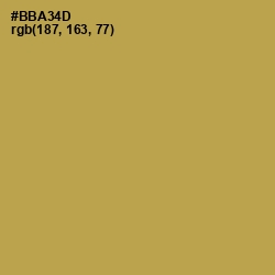 #BBA34D - Husk Color Image