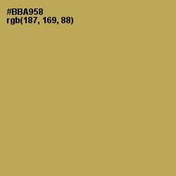 #BBA958 - Husk Color Image