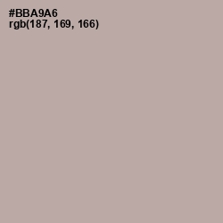 #BBA9A6 - Silk Color Image