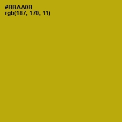 #BBAA0B - Sahara Color Image