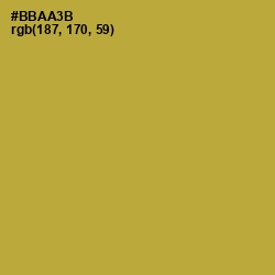 #BBAA3B - Lemon Ginger Color Image