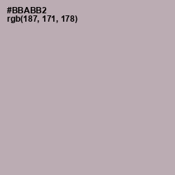 #BBABB2 - Nobel Color Image