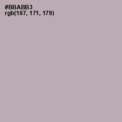 #BBABB3 - Nobel Color Image