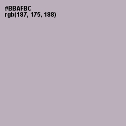 #BBAFBC - Pink Swan Color Image
