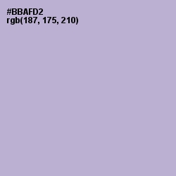 #BBAFD2 - Chatelle Color Image