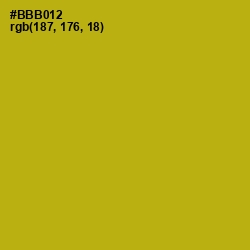 #BBB012 - Sahara Color Image