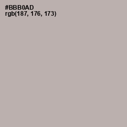 #BBB0AD - Silk Color Image