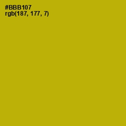#BBB107 - Sahara Color Image