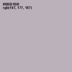 #BBB1BB - Pink Swan Color Image