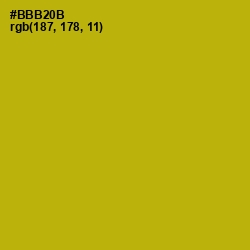 #BBB20B - Sahara Color Image