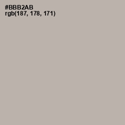 #BBB2AB - Silk Color Image