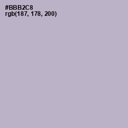 #BBB2C8 - Chatelle Color Image
