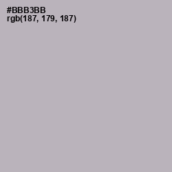 #BBB3BB - Pink Swan Color Image