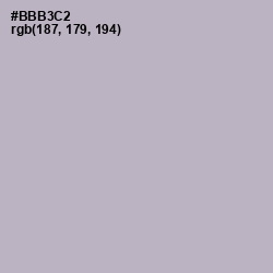 #BBB3C2 - Chatelle Color Image