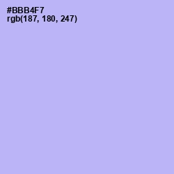 #BBB4F7 - Perano Color Image