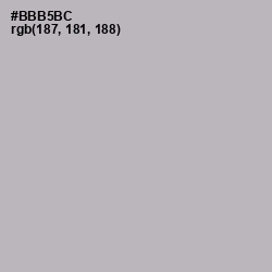 #BBB5BC - Pink Swan Color Image