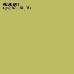 #BBBB61 - Gimblet Color Image