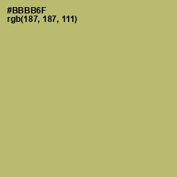 #BBBB6F - Gimblet Color Image