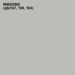 #BBBDB8 - Pink Swan Color Image