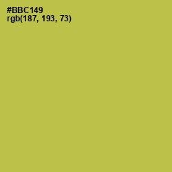 #BBC149 - Celery Color Image