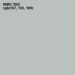 #BBC1BD - Green Spring Color Image
