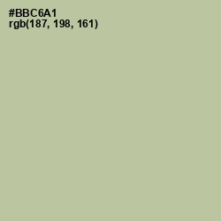 #BBC6A1 - Rainee Color Image