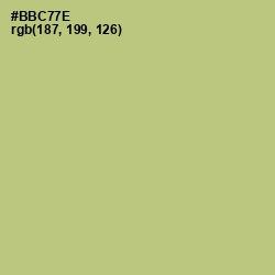 #BBC77E - Wild Willow Color Image