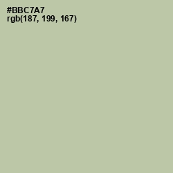 #BBC7A7 - Rainee Color Image