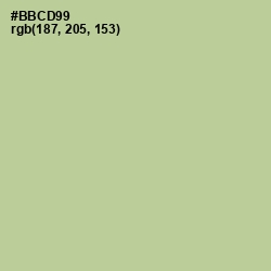 #BBCD99 - Rainee Color Image