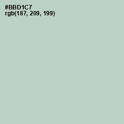 #BBD1C7 - Surf Color Image