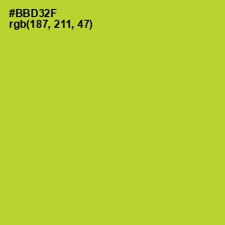 #BBD32F - Key Lime Pie Color Image