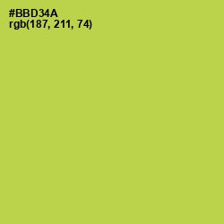 #BBD34A - Conifer Color Image