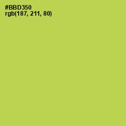 #BBD350 - Conifer Color Image
