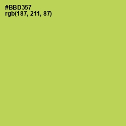 #BBD357 - Celery Color Image