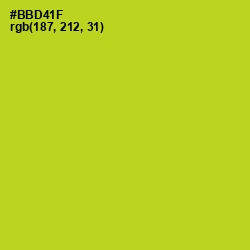 #BBD41F - Fuego Color Image