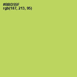 #BBD55F - Celery Color Image