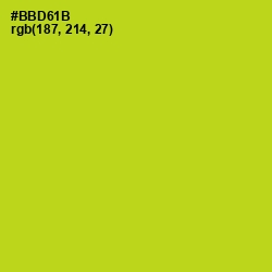 #BBD61B - Fuego Color Image