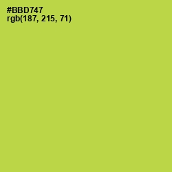 #BBD747 - Conifer Color Image