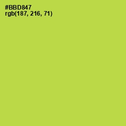 #BBD847 - Conifer Color Image