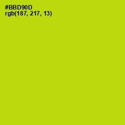 #BBD90D - Fuego Color Image