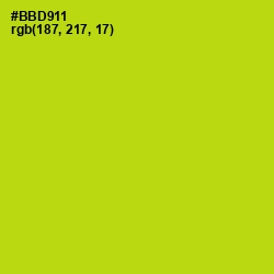 #BBD911 - Fuego Color Image