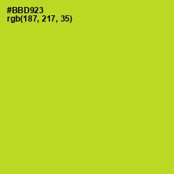 #BBD923 - Key Lime Pie Color Image