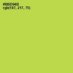 #BBD94B - Conifer Color Image