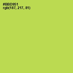 #BBD951 - Conifer Color Image